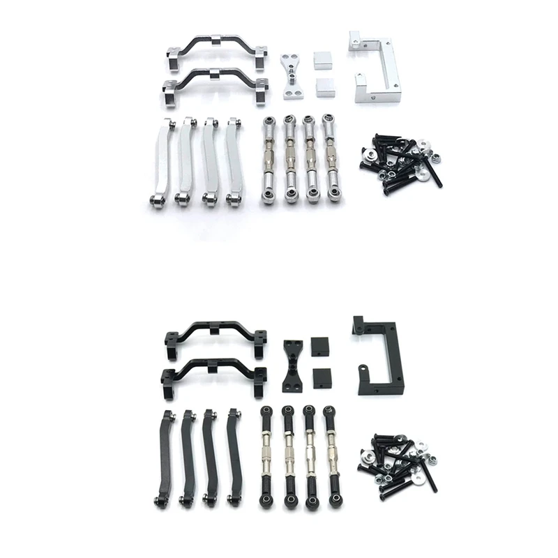 

Metal Pull Rod Link Tie Rod Base Servo Mount Set for MN D90 MN-90 MN99S 1/12 RC Car Upgrade Parts Accessories