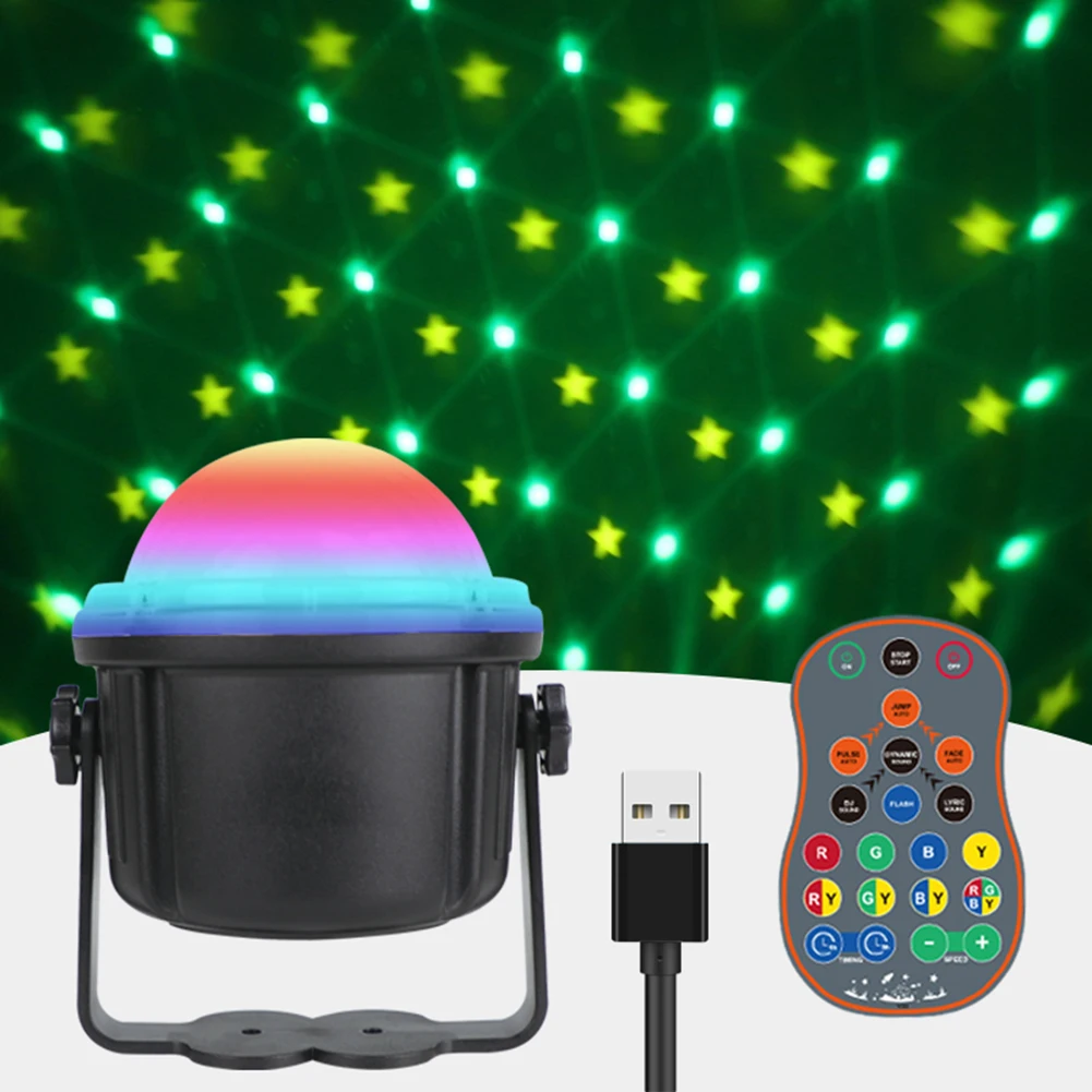 

Романтический светодиодный проектор с голосовым дистанционным управлением, таймерная лампа для рождевечерние, украшение, эффект сценичес...