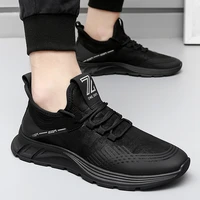 mens mesh breathable sneakers mens lightweight running shoes plus velvet warm and comfortable sneakers