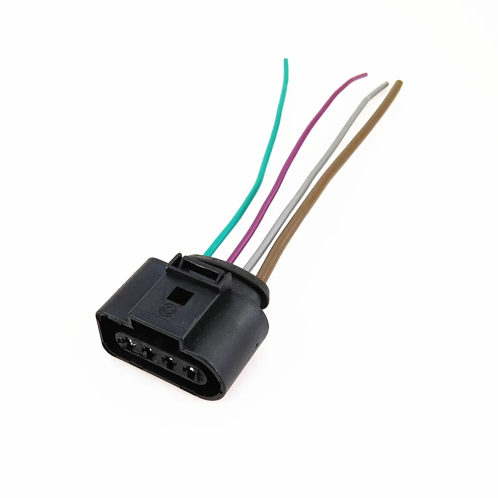 RWSYPL Qty4 катушки зажигания и разъем для 1 6 CC Polo Golf MK6 Caddy Beetle Touran Passat B6 036 905 715 F 1J0 973
