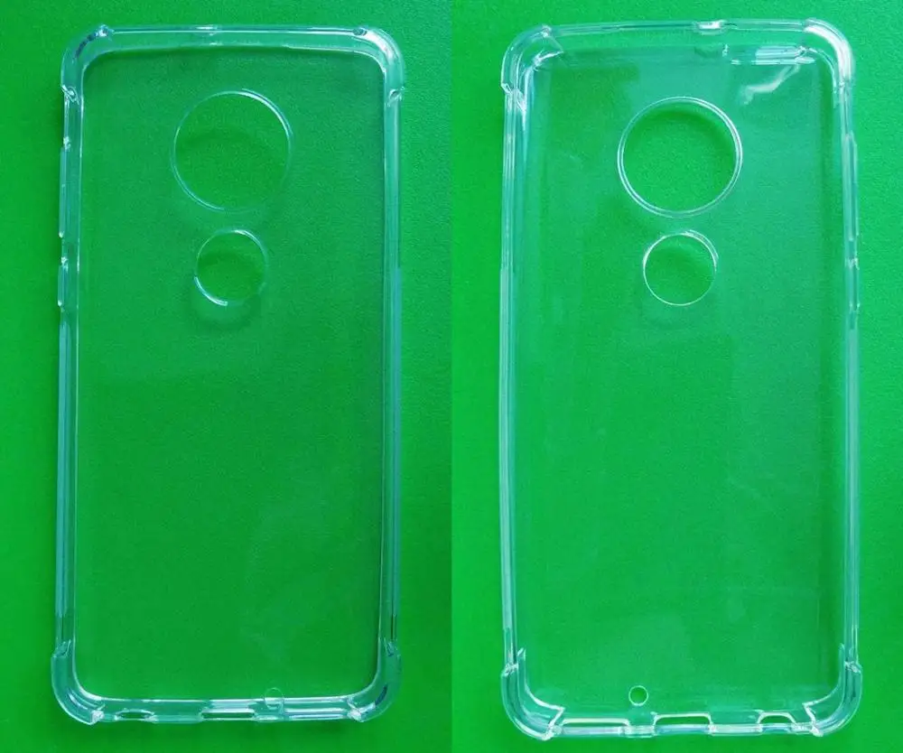 Прозрачный чехол для Motorola g7 plus противоударный прозрачный ТПУ Мягкий Роскошный