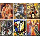 Абстрактная масляная Набор для рисования по номерам GATYZTORY для взрослых, ручная роспись