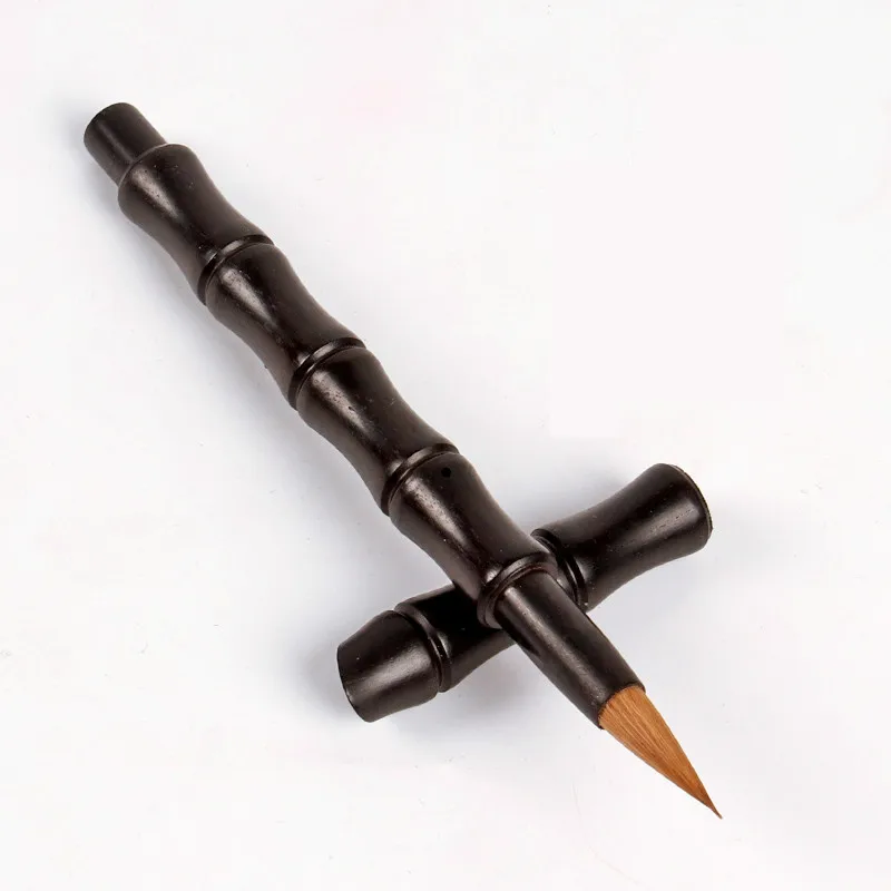 Chinese Painting Calligraphy Brushes Pen Small Regular Scipt Caligrafia Rabbit Hair Writing Brush Pen Signature Drawing Art