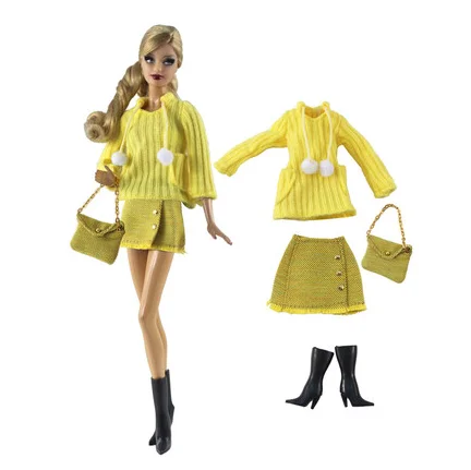 Комплект одежды/топ+ юбка пальто платье Одежда для 1/6 BJD Xinyi FR ST Кукла Барби/Одежда для куклы-младенца Рождество