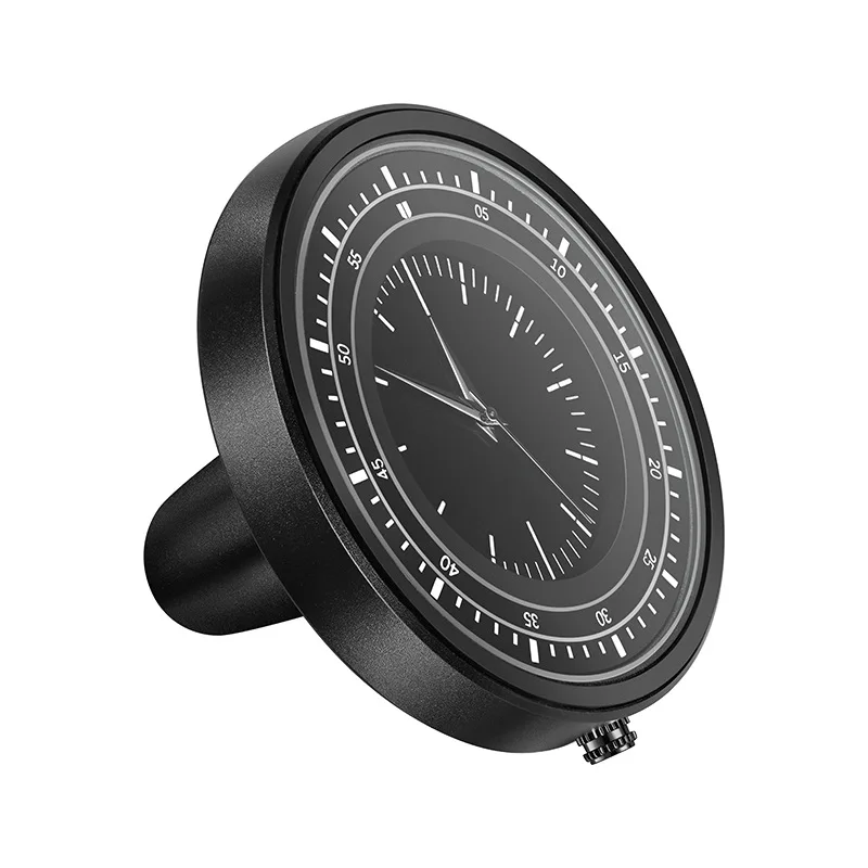 

New car mobile phone bracket clock strong magnetic outlet air navigation sticker magnetic support