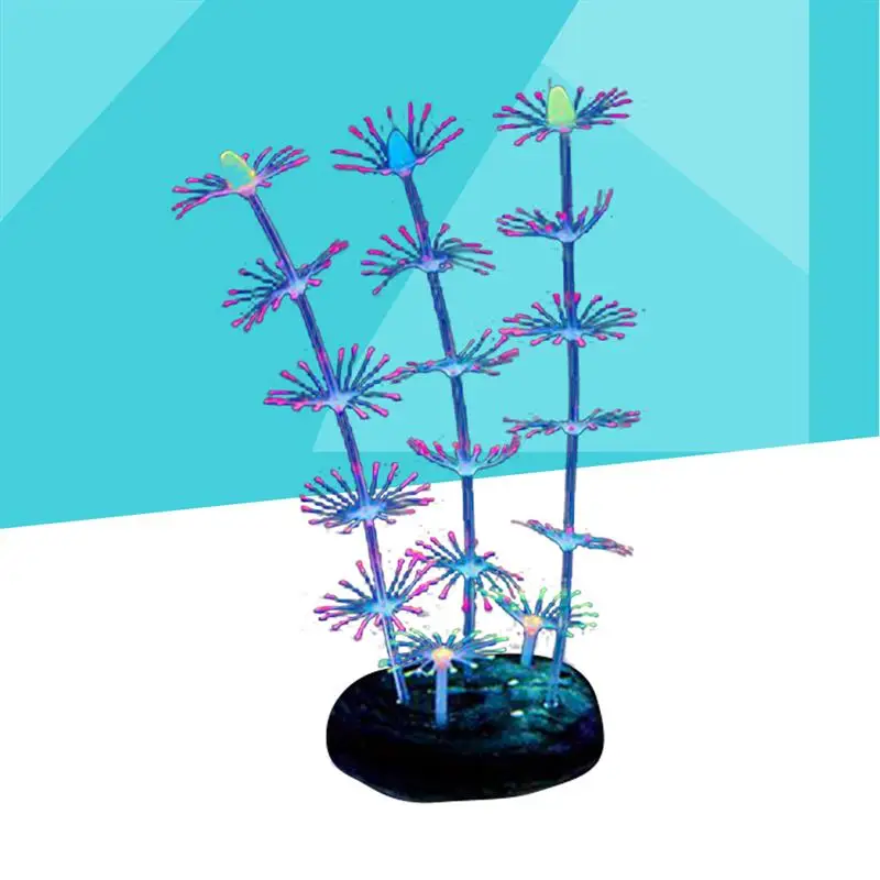 1 шт. пластиковый коралловый искусственный реалистичный имитированный завод