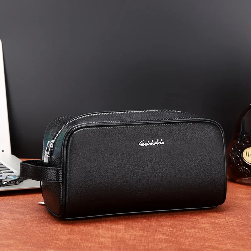 Брендовый мужской кошелек FEIDIKABOLO клатч из натуральной кожи длинный бумажник для