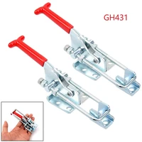 latch catch lock 2pcs 318kg701lbs gh 431 portable latch catch toggle clamp cabinet boxes lever handle clamp