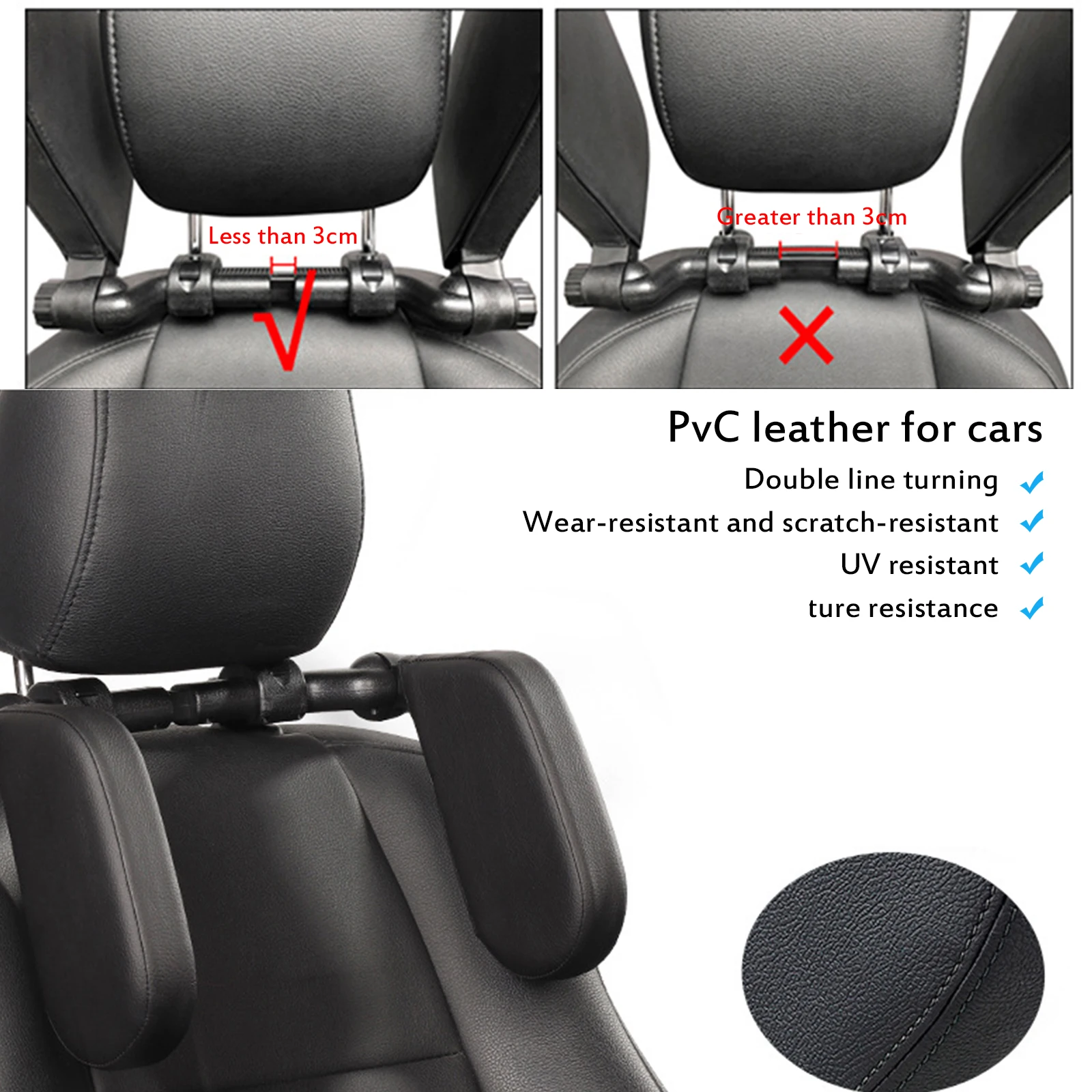 Автомобильная подушка на шею подголовник поддержка сиденья для шеи Подушка сна