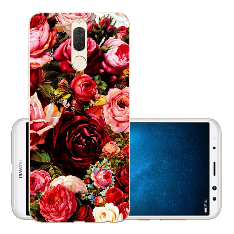 CROWNPRO Мягкий ТПУ для 5," huawei mate 10 Lite чехол-накладка для задней панели телефона Nova 2i/Maimang 6/mate 10 Lite чехол s - Цвет: DHW