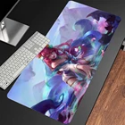 Коврик для мыши с героями мультфильмов Лига Легенд, ноутбук для геймеров, Xxl