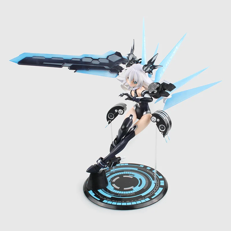 11 ''аниме Hyperdimension Neptunia Choujigen игра Neptune Noire черное сердце 1/7 весы ПВХ фигурка Коллекция Модель игрушки новинка