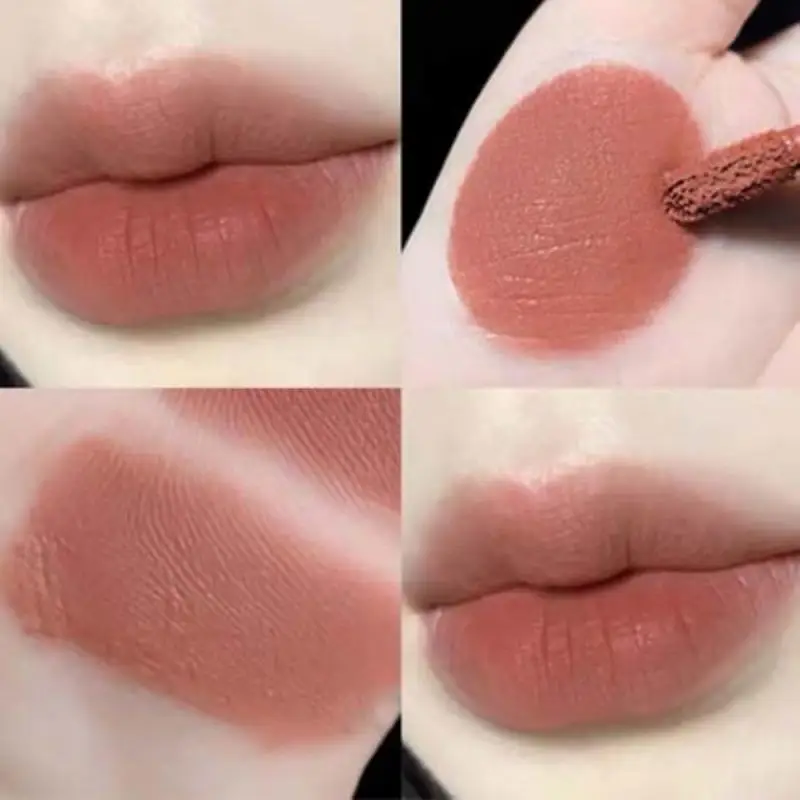 

6 Colors Velvet Matte Liquid Lipstick Lasting Waterproof No Fading Lip Gloss Nude Liquid Lipstick Cosmetic Beauty Makeup