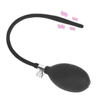 Надувной пенис ватина, уретральный расширитель, катетер, звук, Мужская мастурбация, силиконовые мужские интимные игрушки для мужчин, товары для взрослых геев