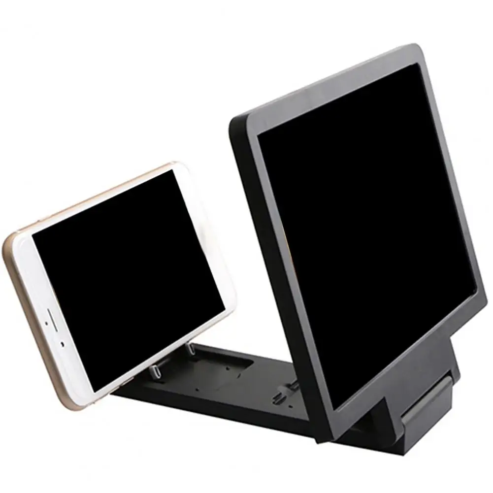 

Phone Holder Durable Magnifier Design High Quality ABS Lens Universal Cell Phone Display Stand for Most Smart Phone