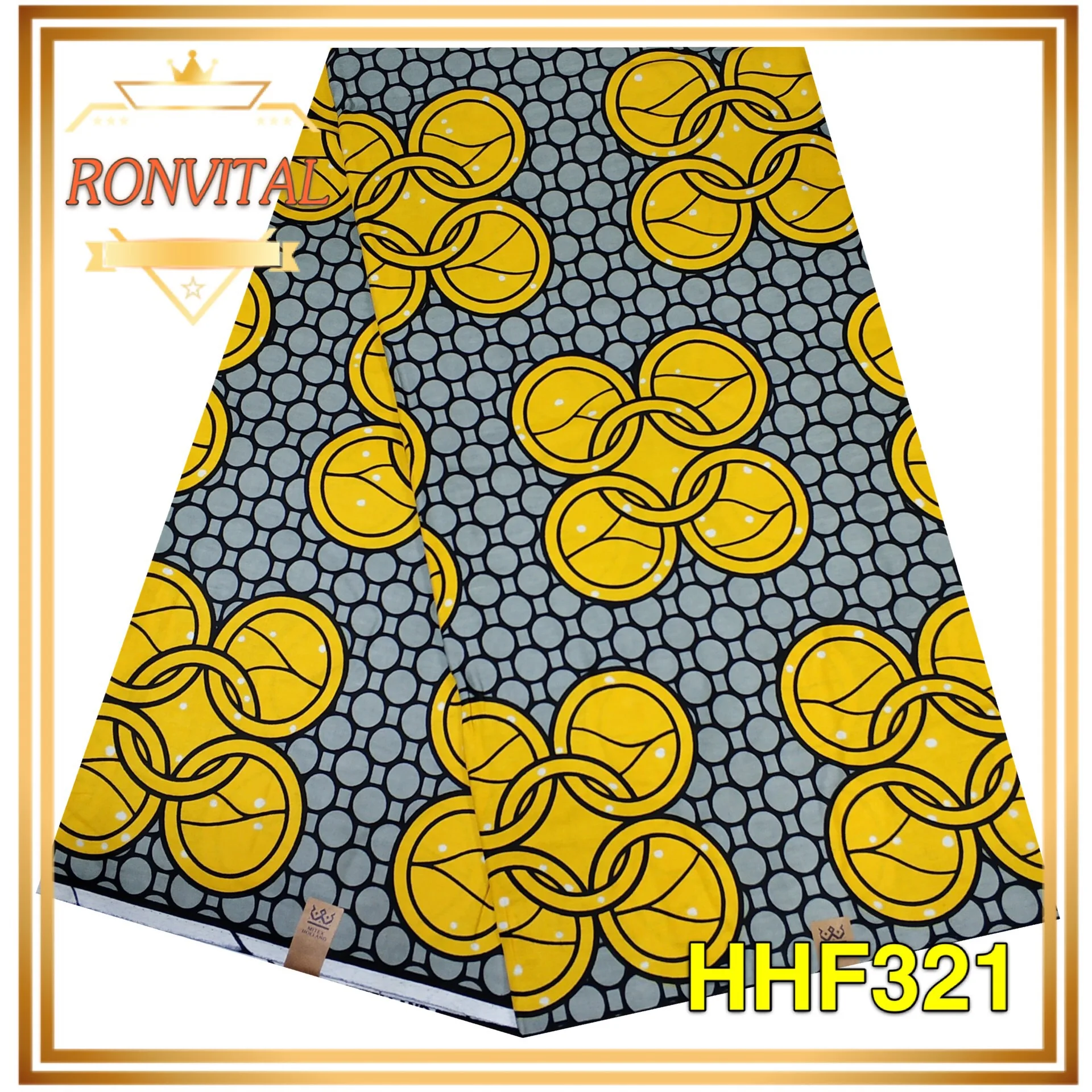 Женское платье сделай сам ткань воск RONVITAL распродажа Африканский высокое