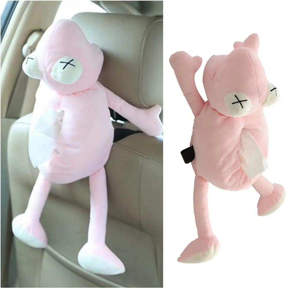 Автомобильная коробка для салфеток креативная мультяшная лягушка дома офиса