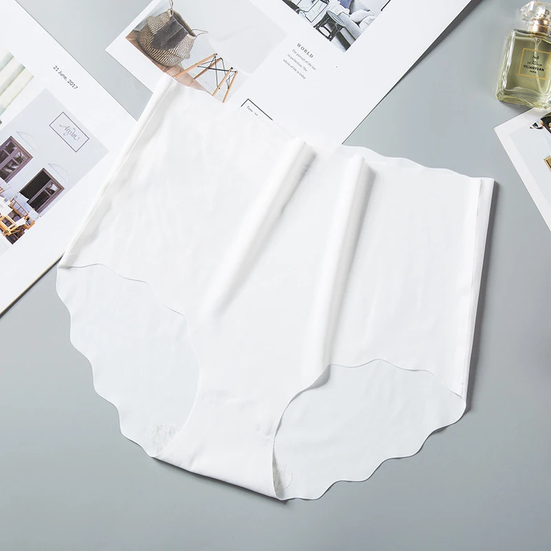 5pcs Seamless Underwear For Woman High Rise Briefs Wave Solid Female Panties For Ladies Underwear Women's Panties Intimates