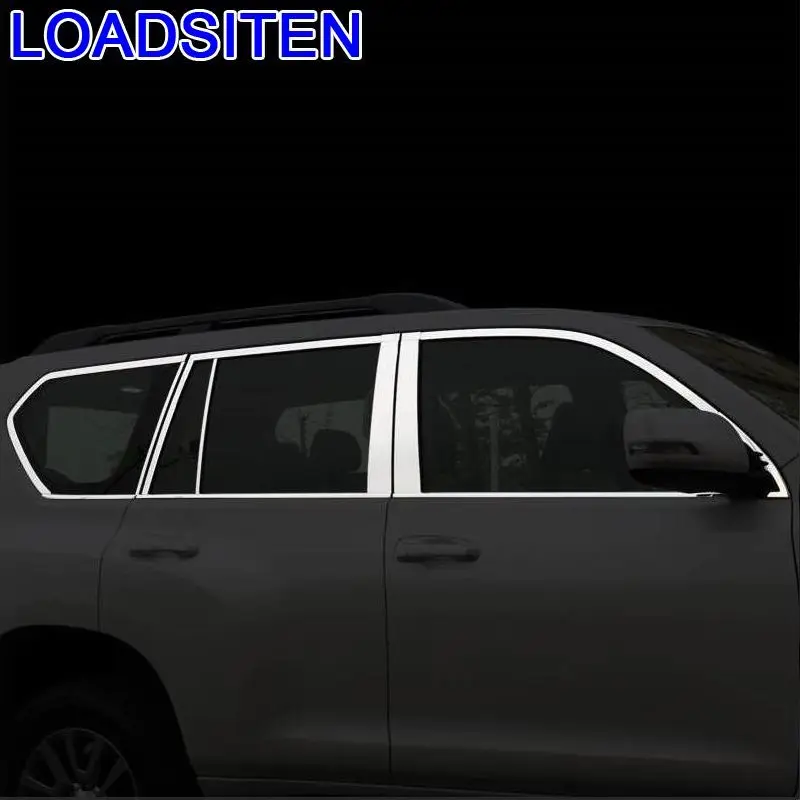 Decorative Automovil Window Body Wing Mirror Door Handle Exterior Car Styling Trim 10 11 12 13 14 15 16 17 18 FOR Toyota Prado | Автомобили