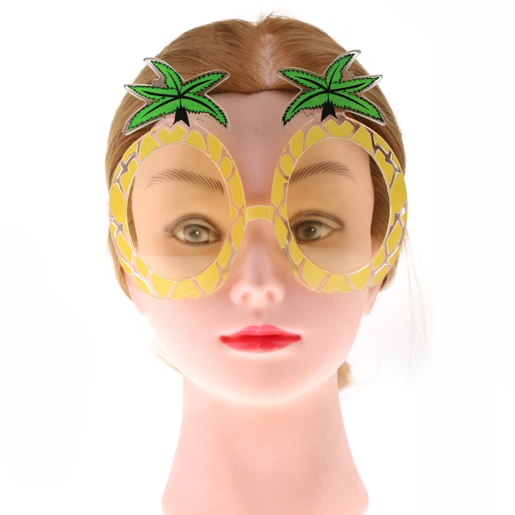 

2/set Novelty Hawaiian Flamingo Pineapple Sunglasses Party Eye Glasses Props