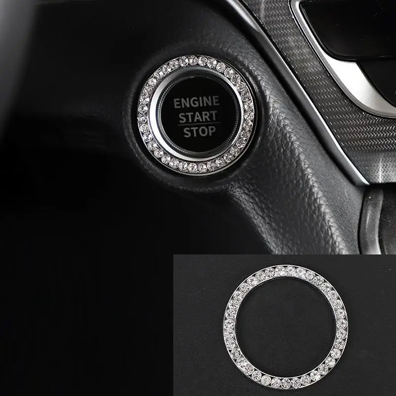 Авто зажигание автомобильный хром декоративный модифицированный Стайлинг