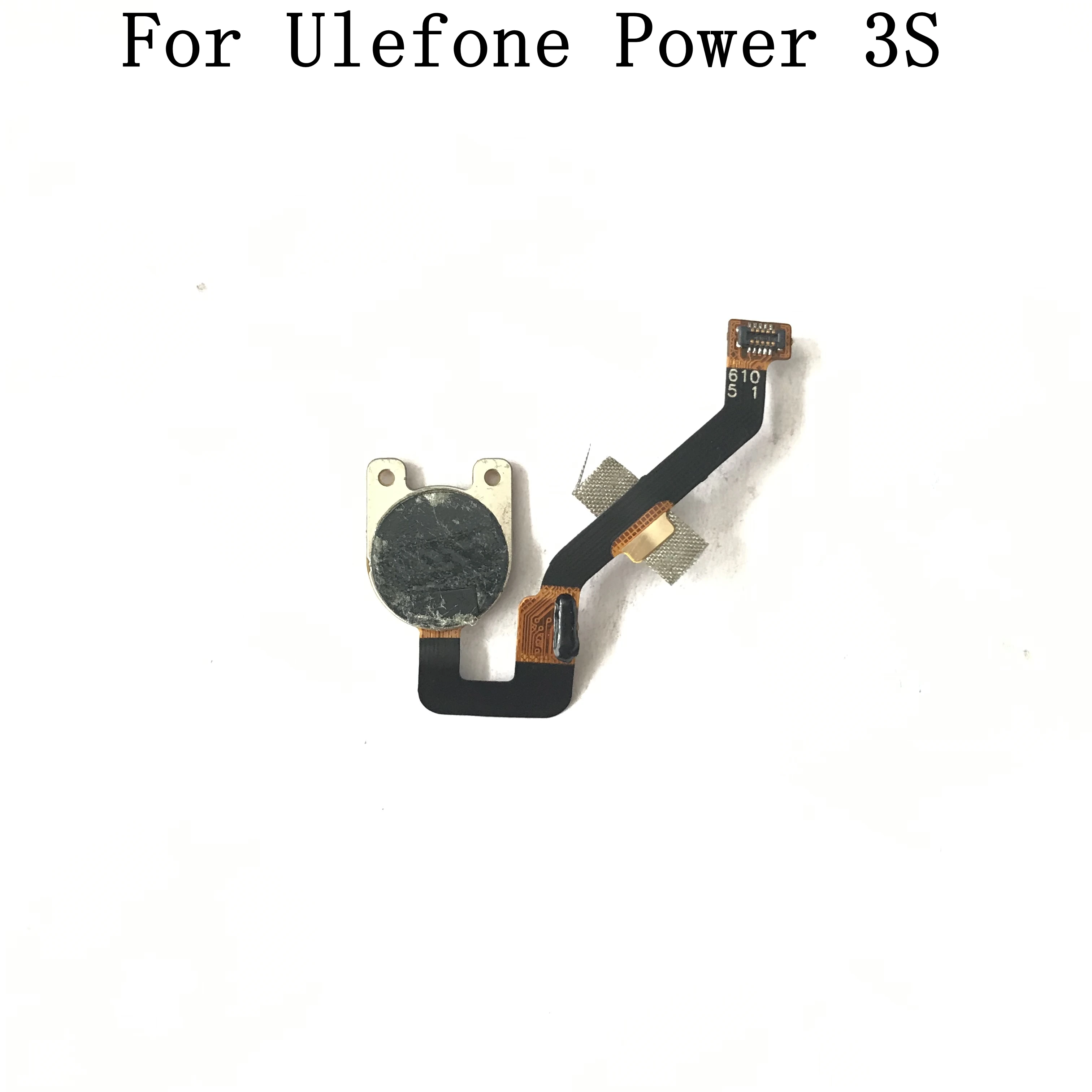 Ulefone Power-3S используется кнопка датчика отпечатков пальцев с гибким кабелем FPC для