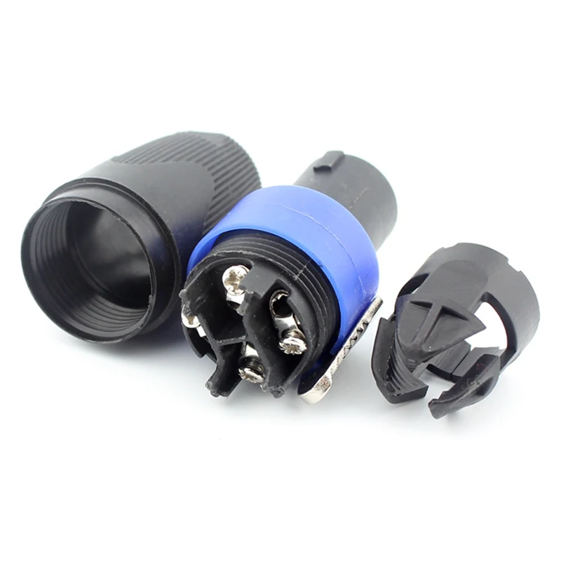 10 шт. 4 Pin Профессиональное аудио разъем для SPEAKON NL4FC Ом | Обустройство дома