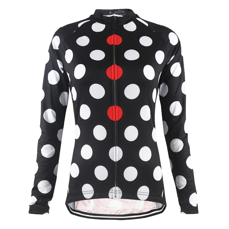 

New Design Women's Fashion Cycling Jersey Long Shirt For wear Breathable Bicycle Team Race Ciclismo Feminino Outdoors Sports Top
