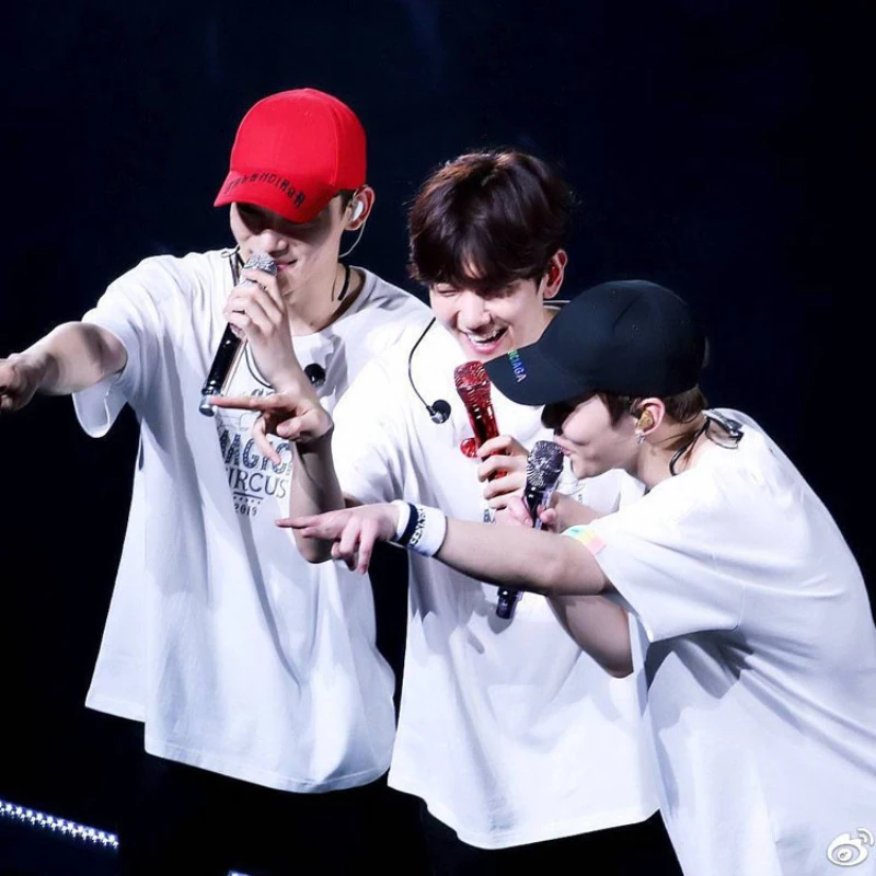 Mainlead EXO CBX волшебный цирк концерт Xiumin Baekhyun Chen футболки повседневные свободные