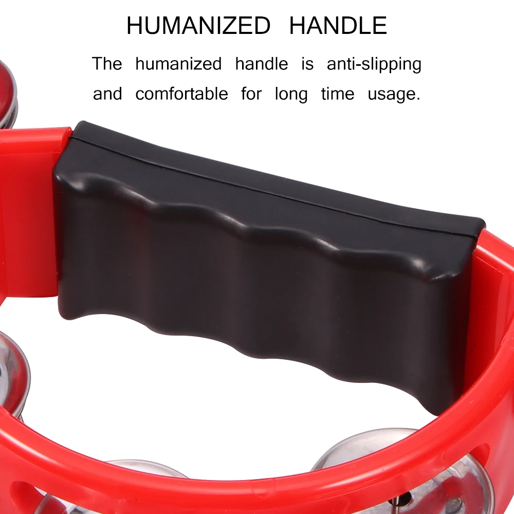 1 шт. колокольчики бубен перкуссия музыкальные инструменты ручной Колокольчик