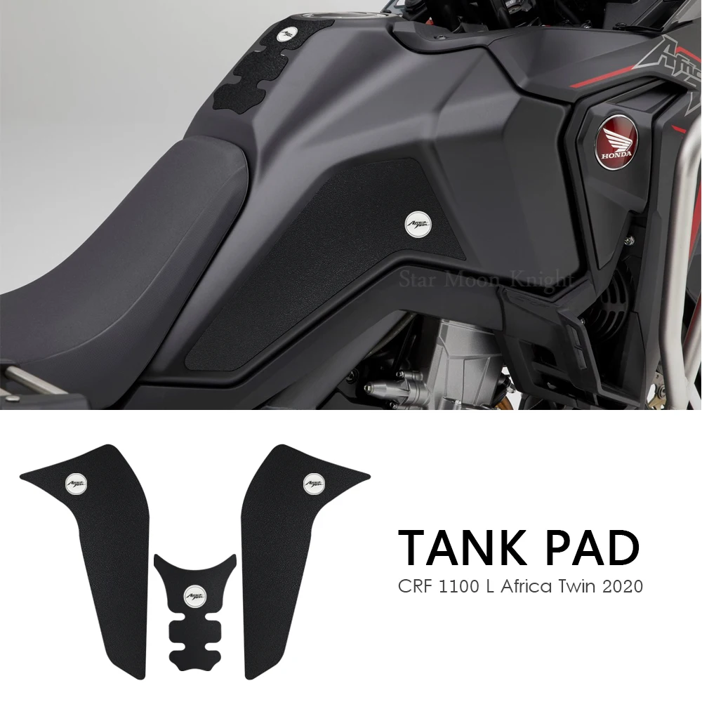 

Motorcycle Accessories Non-slip Side Fuel Tank Pads Stickers Waterproof Pad Sticker For HONDA CRF1100L CRF 1100 L Africa Twin