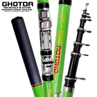 Телескопическая рыболовная удочка GHOTDA, спиннинговое удилище из углеродного волокна для ловли карпа 3 м, 2,7 м, 2,4 м, 2,1 м, 1,8 м, 1,5 м, мини-удилище для путешествий