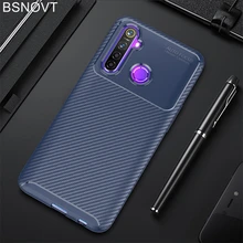 For OPPO Realme 5 Case Soft Silicone Slim Carbon Fiber Shell 6.5 inch Anti-knock Case For OPPO Realme 5 Cover For OPPO Realme 5