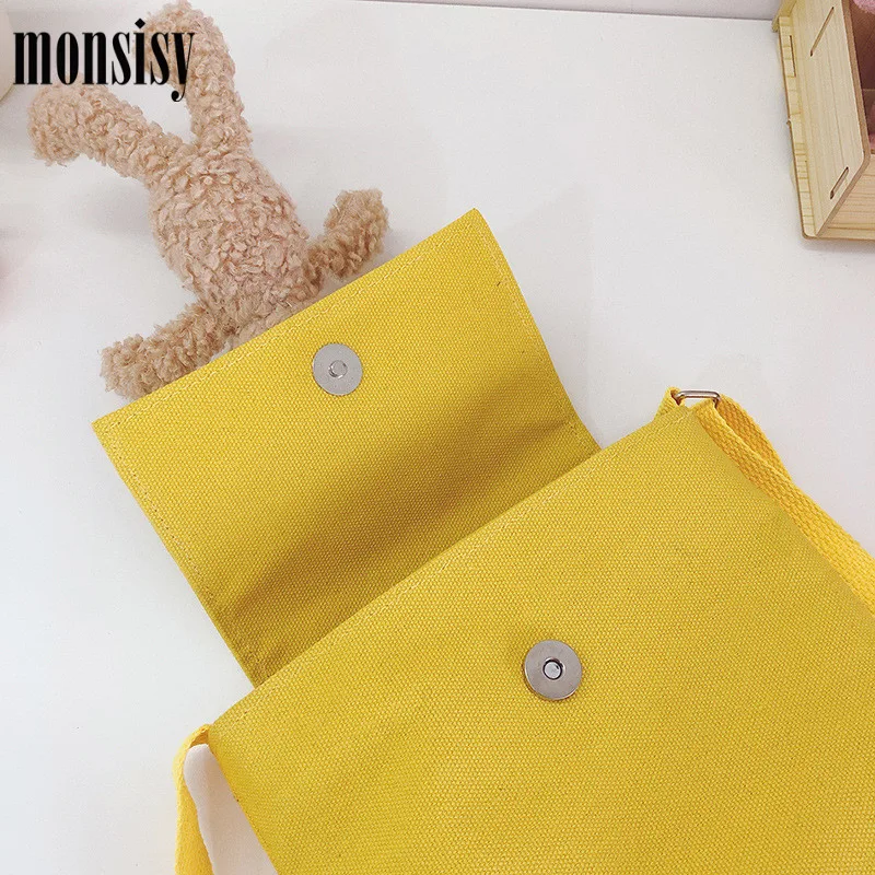 Кошелек и сумочка Monsisy унисекс для мальчиков девочек тканевый детский бумажник