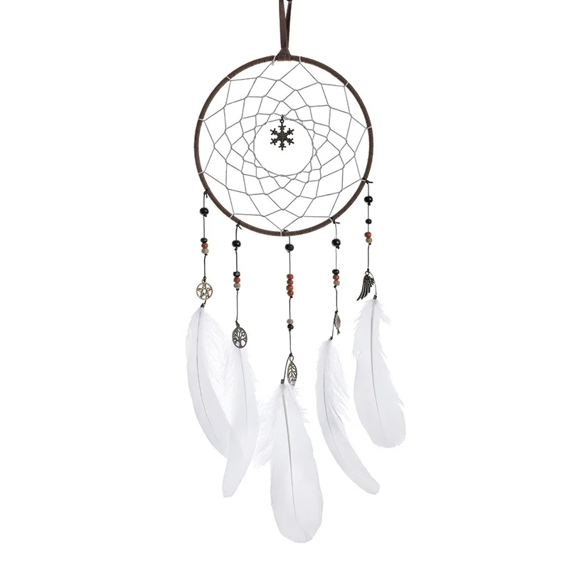 Креативное домашнее украшение Ловец снов светодиодная лампа в виде пера