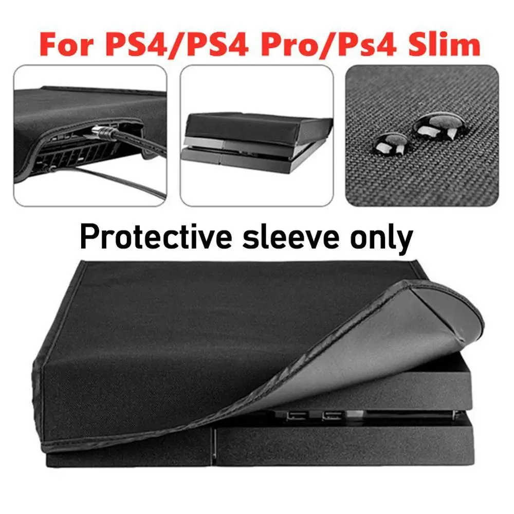 Пылезащитный чехол для Sony Playstation 4 PS4 Pro slim Консоль мягкая Пыленепроницаемая