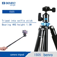 benro tripods is05 travel tripod reflexed self lever travel light tripod slr digital camera portable handset head wholesale