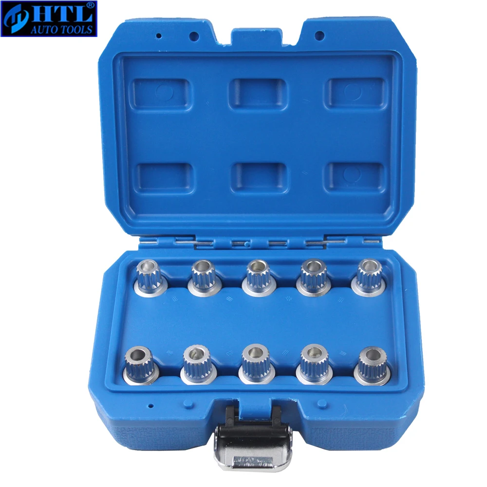 Spline Socket for Locking Wheel Nuts Set Wheel Lug Nut Remover Suitable For BMW E66 E60 E90 X5 X3 530 Spline Socket for Locking Wheel Nuts Set Wheel Lug Nut Remover Suitable For BMW E66 E60 E90 X5 X3 530