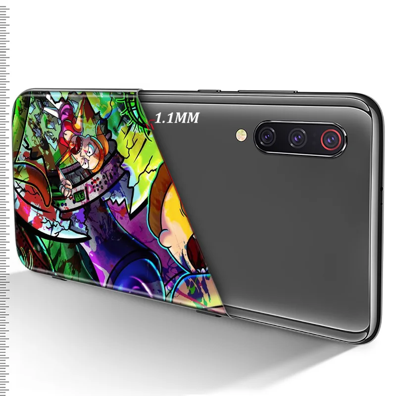 

Hot Anime Funny Dimensional Adventure For Xiaomi Mi 11 11i 10T Note 10 9T 9 SE 8 Lite Pro Ultra 5G Black Phone Case