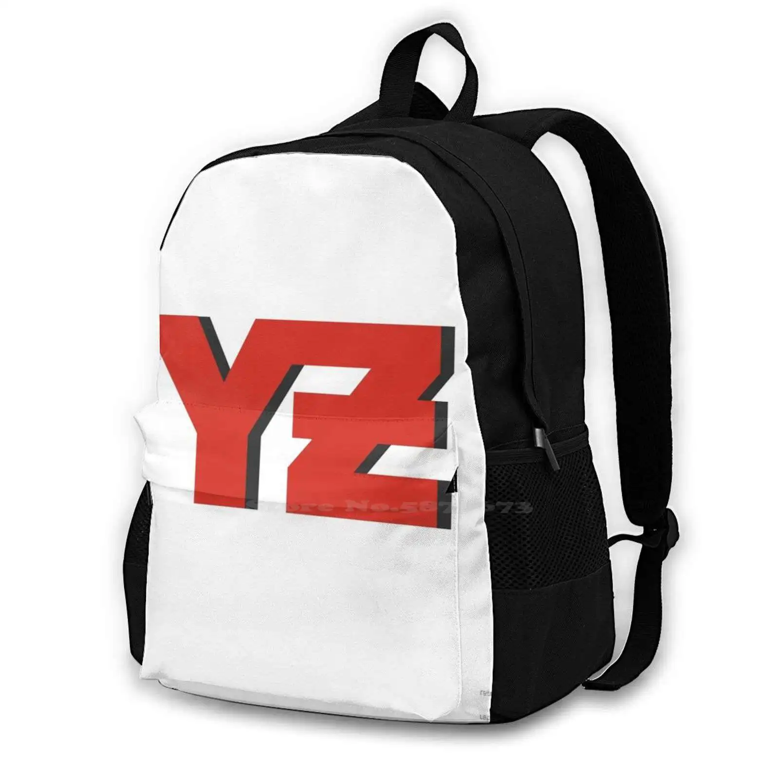 

Yz Motocross Logo 1980'S School Bag Big Capacity Backpack Laptop 15 Inch Motocross Logo Retro Vintage Yz Yz250 Yz490 1980S Moto