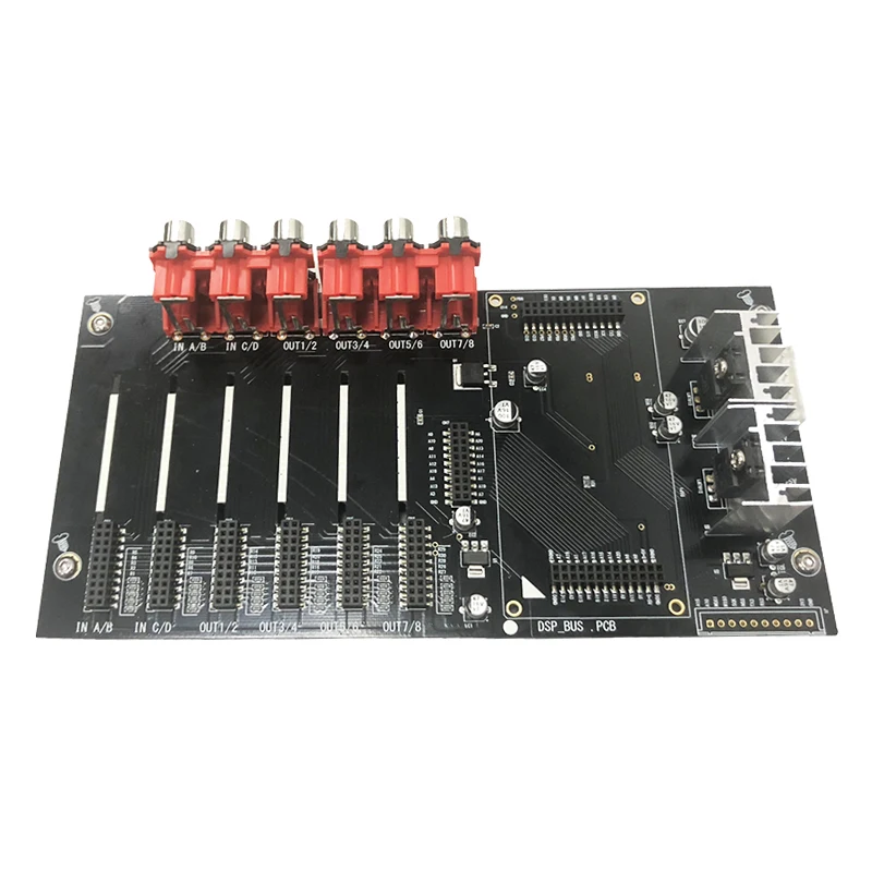 ADSP21489 макетная плата ADC PCM1804 входная + ЦАП PCM1798 Выходная 4 в 6 выходных/4 8 выходных