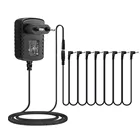 Блок питания для гитарной педали DC 9 в 1 А, 3 канала5 каналов8 каналов, силовые кабели с маргариткой для педали эффектов, вилка USEUUK