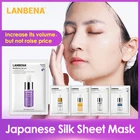 LANBENA маска для лица с гиалуроновой кислотой, маска для лица, уход за кожей, сыворотка для лечения пор VC, отбеливание, контроль жирности черники, маска для лица TSLM1
