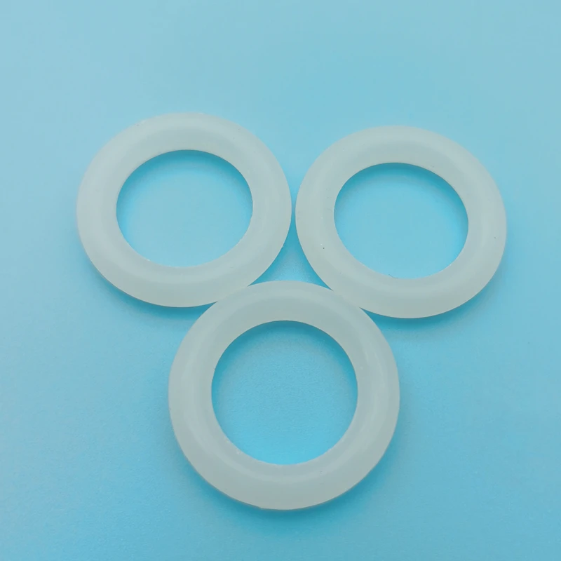 Уплотнительное кольцо VMQ 100 шт. уплотнительная прокладка толщина CS1.5 OD 5 ~ 45 мм