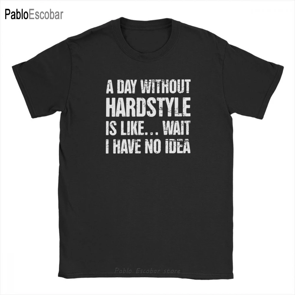 Футболка мужская с электронным музыкальным EDM вороном хлопковая тенниска