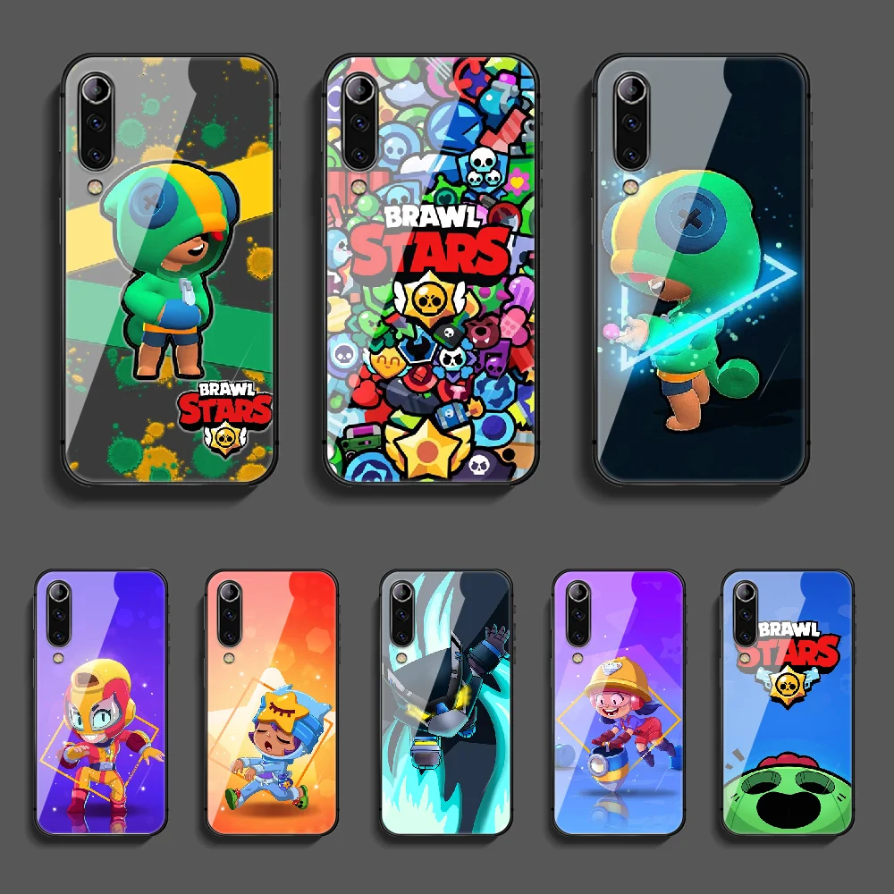 

Cartoon Fighting Game Phone Tempered Glass Case Cover For Xiaomi Mi Note A2 A3 8 9 3 9 9T 10 Max Pro Lite Ultra Fashion Cover