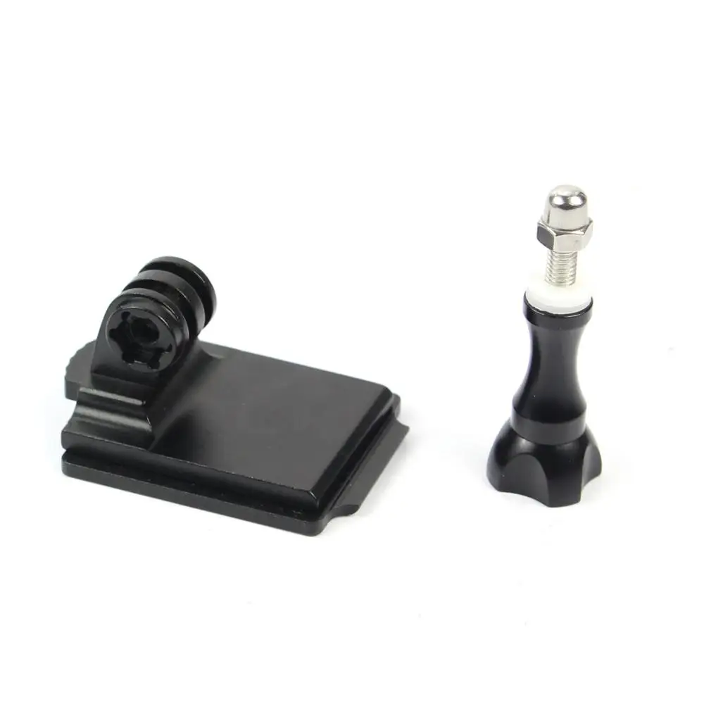 upgraded with screw Алюминиевый шлем фиксированное Крепление NVG База держатель адаптер для GOPRO Hero 7 4 5 6 Session yi Sjcam eken экшн-видео спортивные камеры - Цвет: upgraded with screw