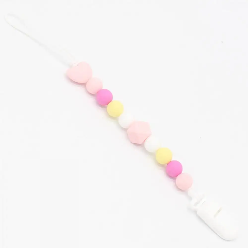 Детский пластиковый зажим для сосков жевательная игрушка цепь младенца ремешки