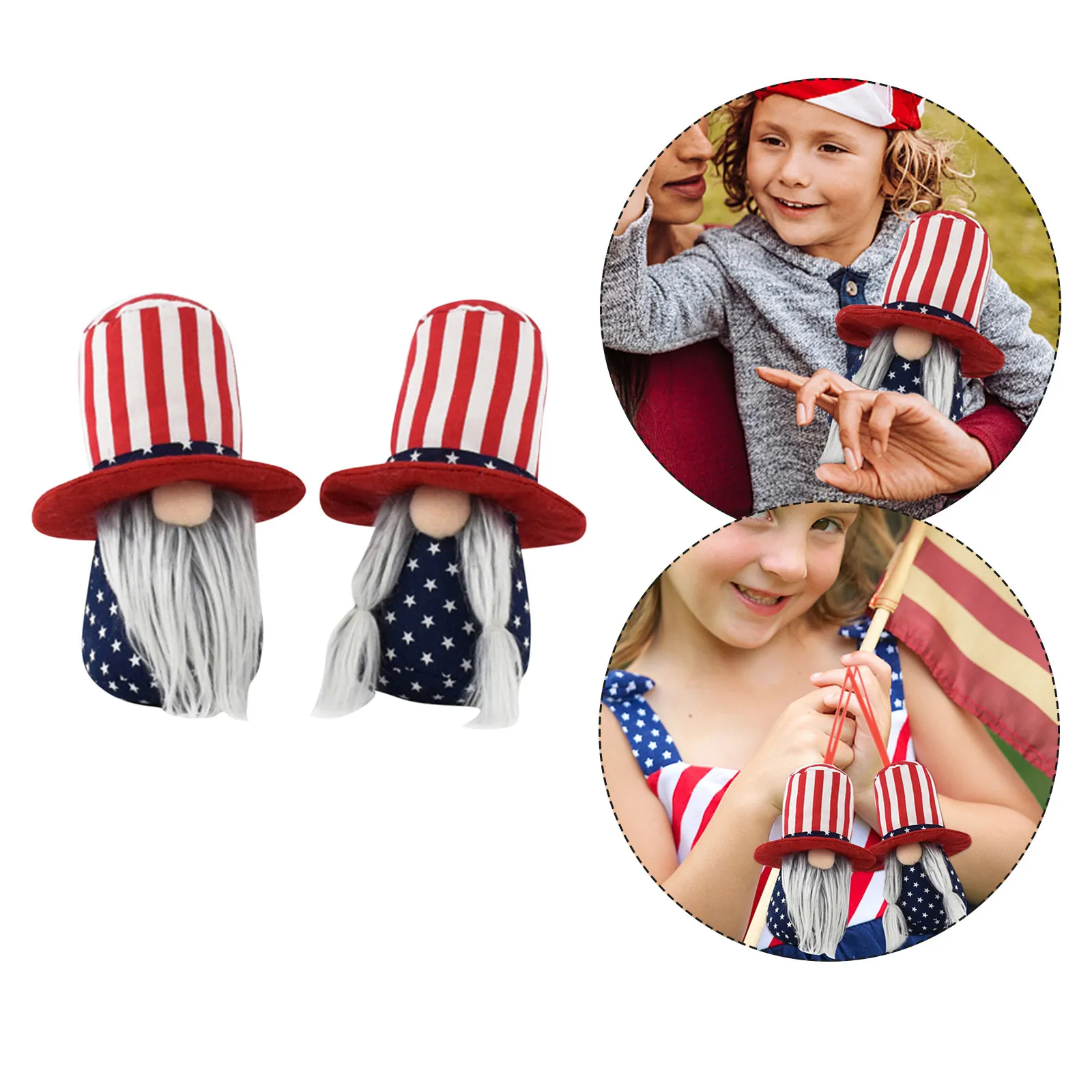 

Patriotic Gnome Plush Election Decoration Living Room Desktop Decoration decoracin de habitacin