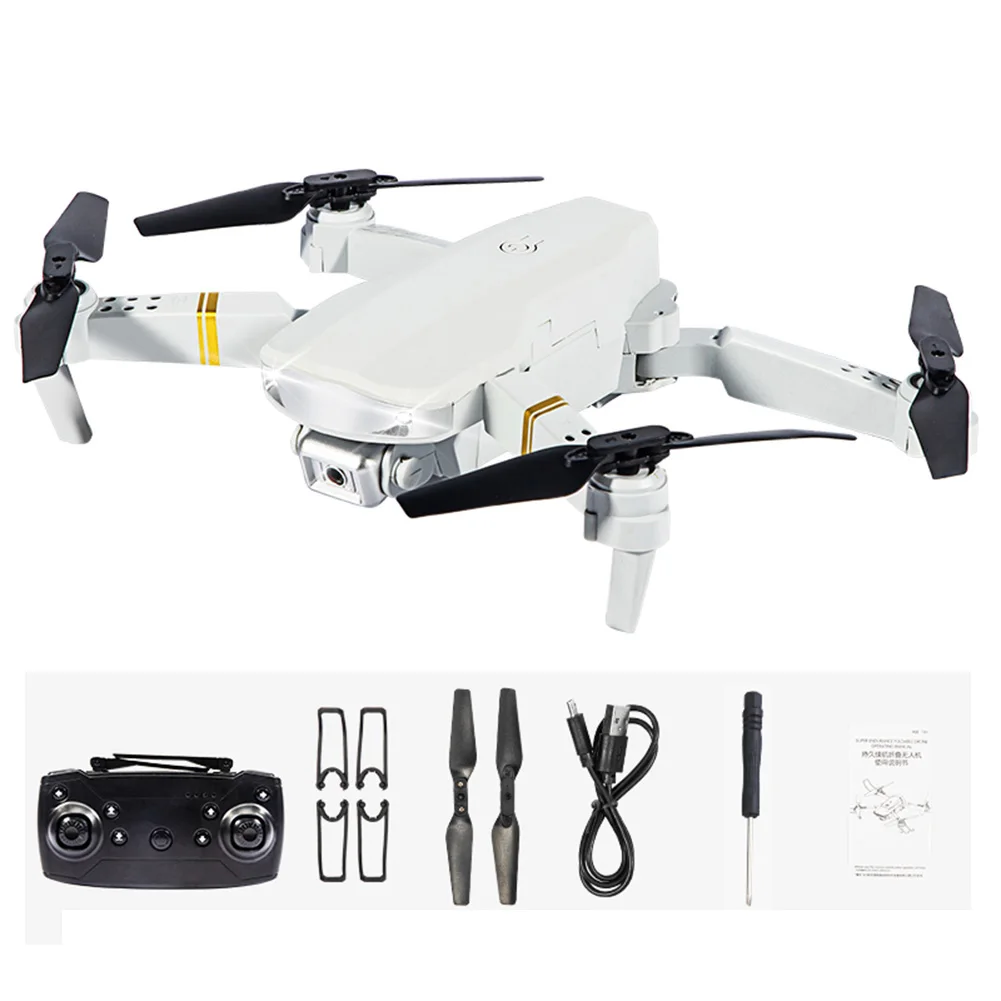 

D80WG Rc Drone 4k HD Wide Angle Camera WiFi Fpv Drone Dual Camera Quadcopter Real-time Transmission Helicopter Toys For Adults